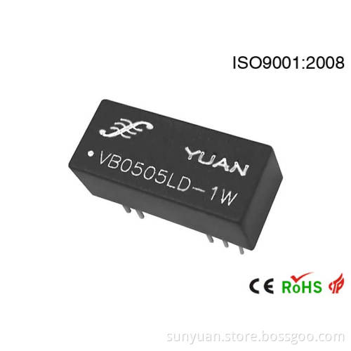 Wide Input Range Positive&Negative Dual Output DC DC Converter (VB Series)
